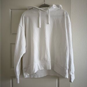 Zara Women’s White Hoodie Size Large